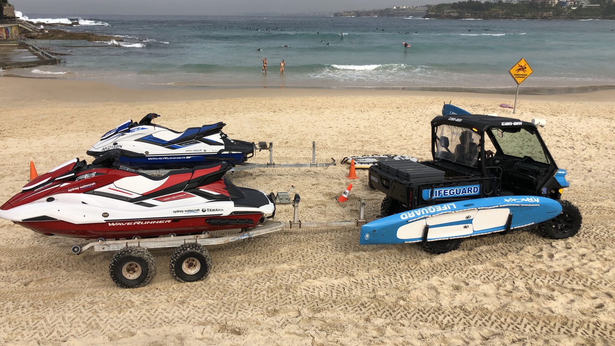 Bondi Rescue Lifeguards Take Delivery Of 2021 Yamaha FX HO WaveRunners