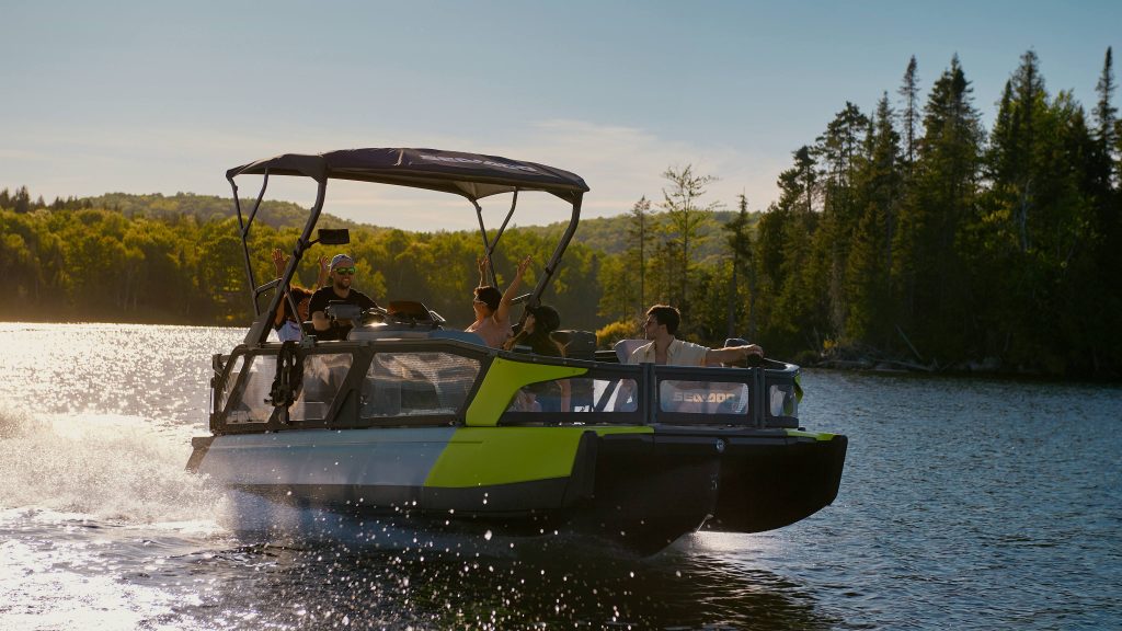 sea doo pontoon