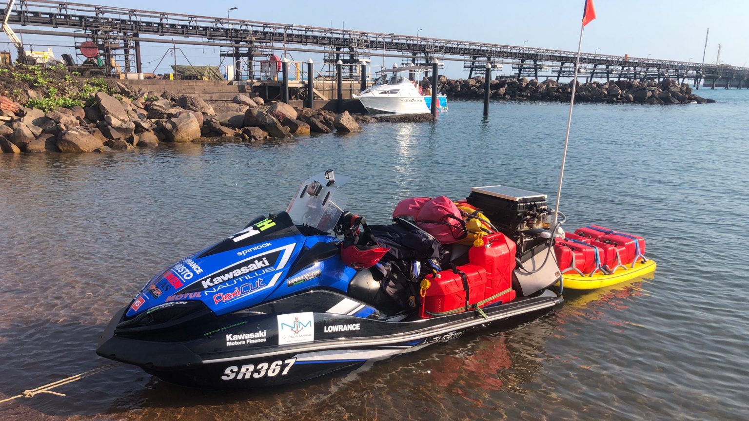 Jet Ski around Australia arrives in Darwin, finish line just weeks away