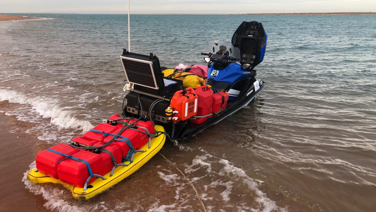 Jet Ski around Australia arrives in Darwin, finish line just weeks away