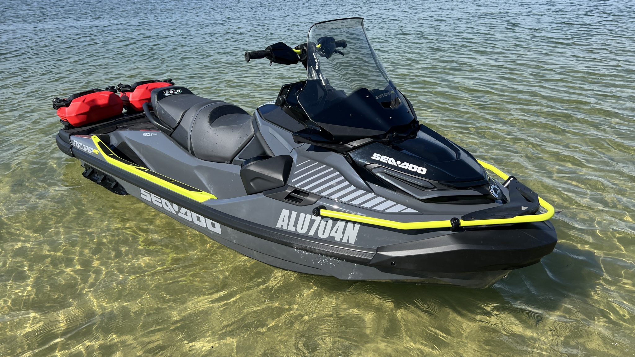 2024 SeaDoo Explorer Pro 230 horsepower supercharged option