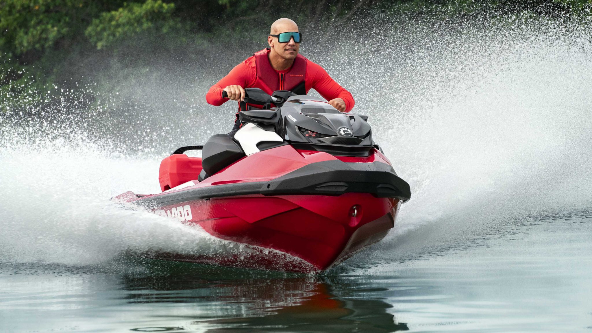 2024 Sea Doo Prices And Model Changes   A 2024 Sea Doo RXP X 325 Fiery Red Action 1 1 2048x1152 